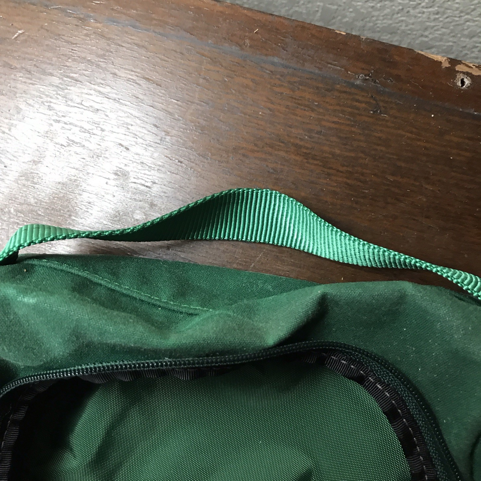 BillyKirk Billy Kirk Golf Bag Green Canvas Leather Bottom Rare