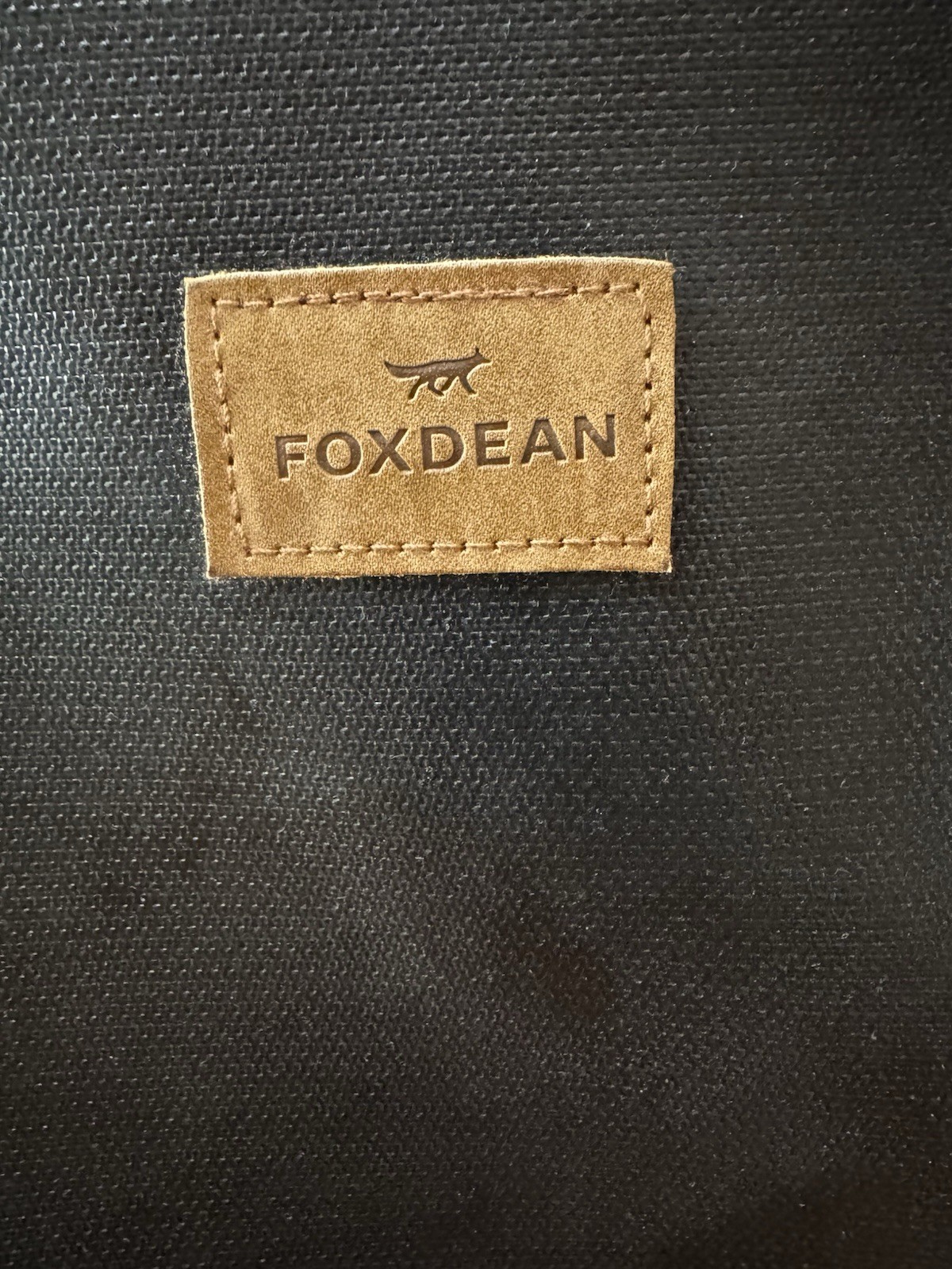 FOXDEAN Black Solid Backpack with Top Handle, Zipper Closure, Unisex Adults