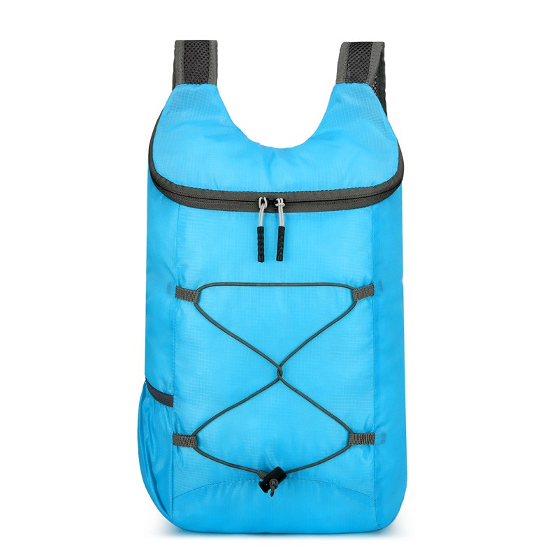 Outdoor folding backpack, cycling bag, sports hiking storage bag, gift