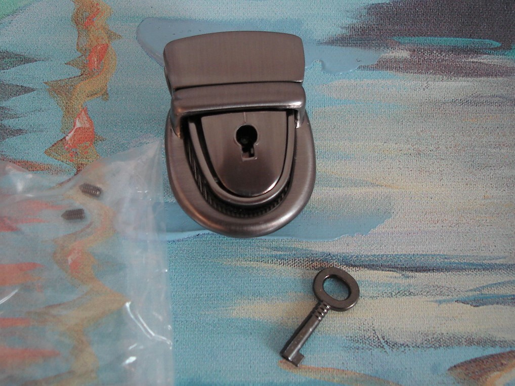 Key Tuck Lock Replacement for Briefcase Attaché Case Laptop Bag Travel Bags Case