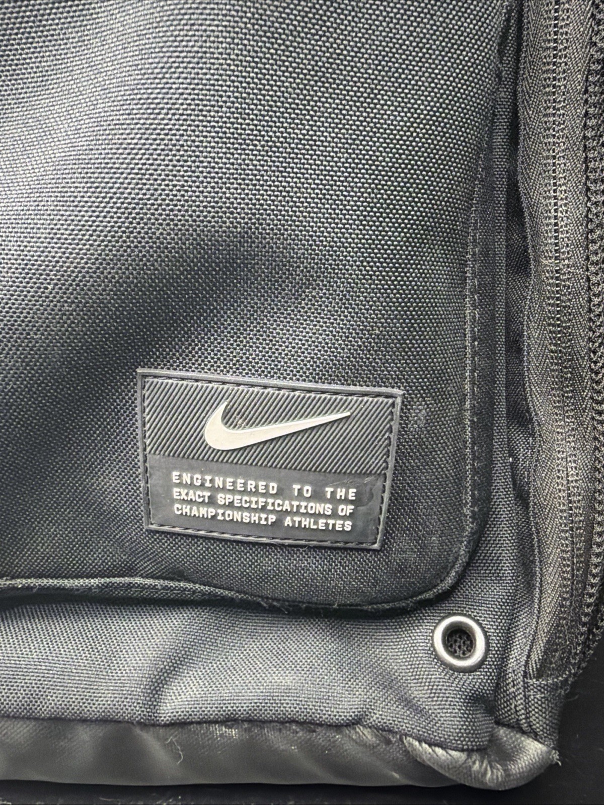 Nike Utility Speed Training Backpack Black Nylon Water Resistant