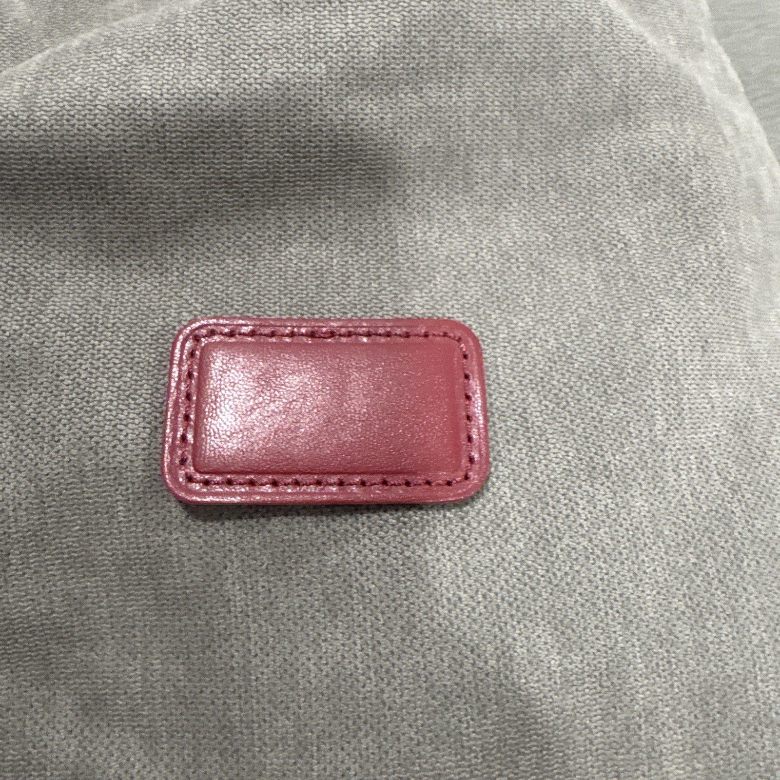 Genuine Tumi Monogram Patch Replacement Large: 2.25″ × 1.375″ Maroon