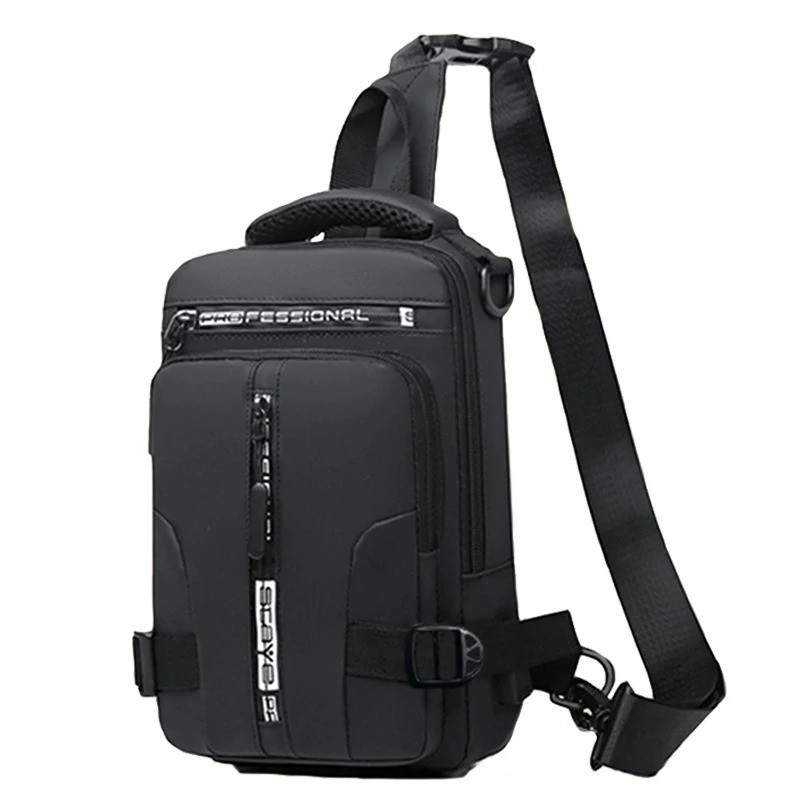 Riding BackPack For Men’s Chest Casual Single Shoulder Bag CrossBody LightWeight