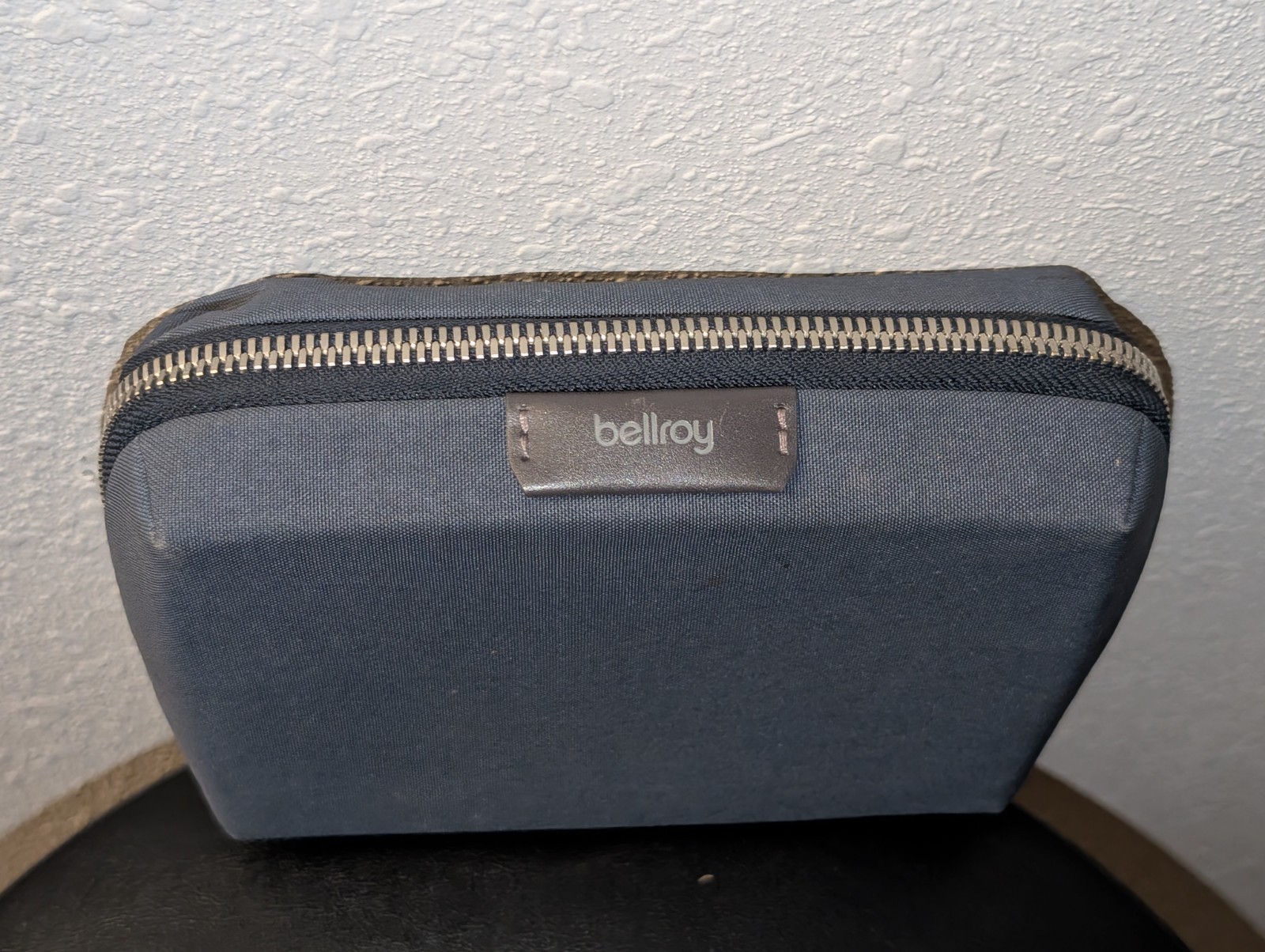 Navy Blue Bellroy Tech Kit Compact Tech Accessories Organizer Zipper Pouch Bag