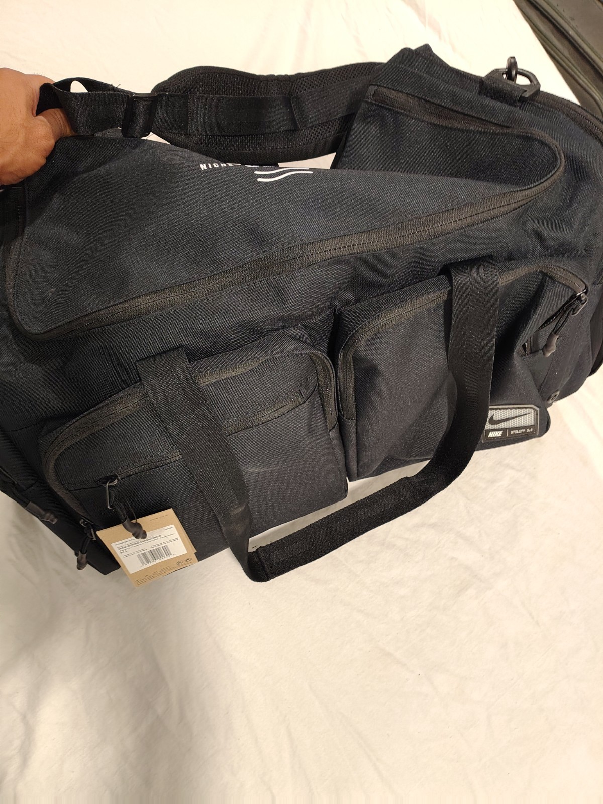 COMPANY LOGO Nike 2.0 Utility Power Training Duffel Bag 51L