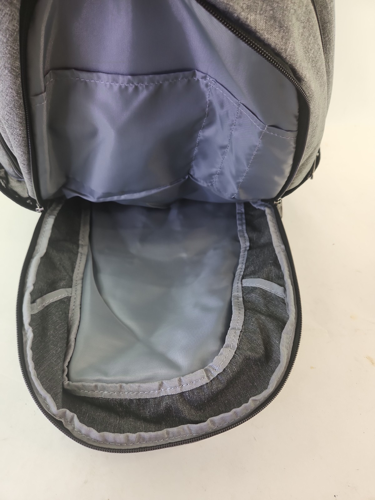 Under Armour UA Hustle 5.0 Backpack Storm 29L Commuter Bag Laptop Unisex Gray.
