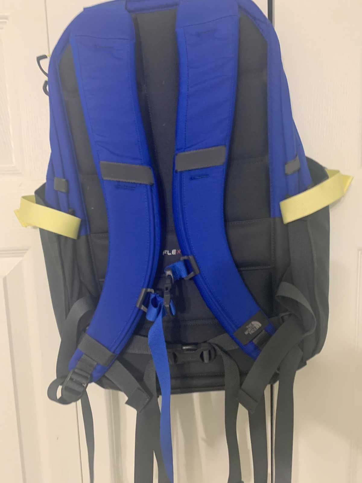 THE NORTH FACE Recon Backpack Blue/Mandarin/Asphalt Grey/NWT
