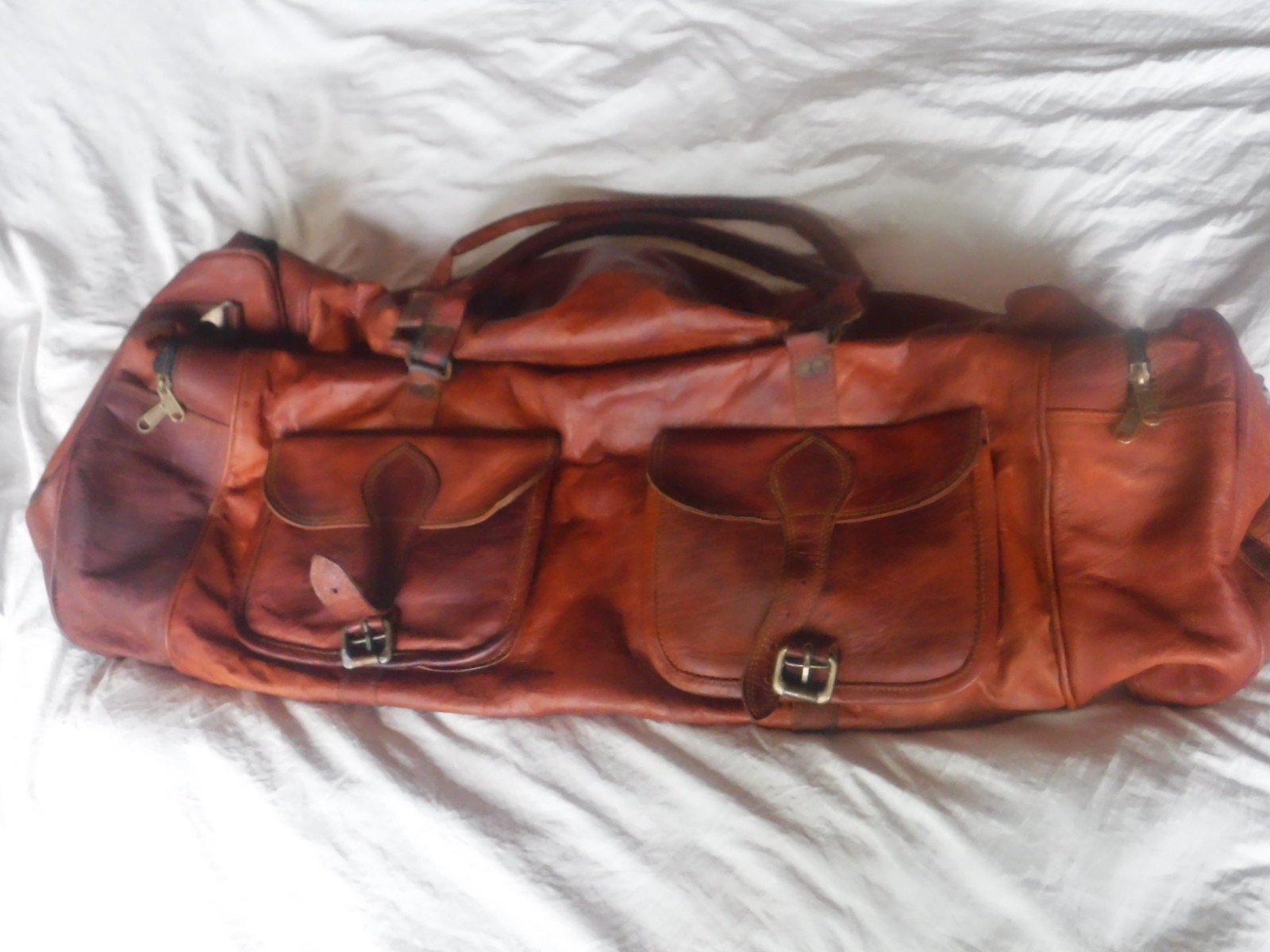 komals passion leather Duffle bag Super Heavy Dutty Bag See Remarks