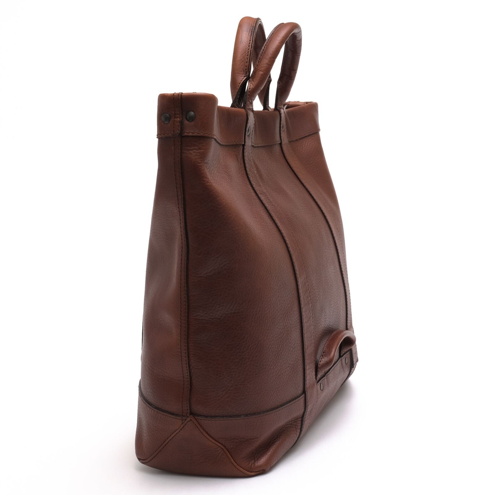 PORTER Yoshida Bushel Tote Bag L Leather Brown B4 Business Japan Authentic