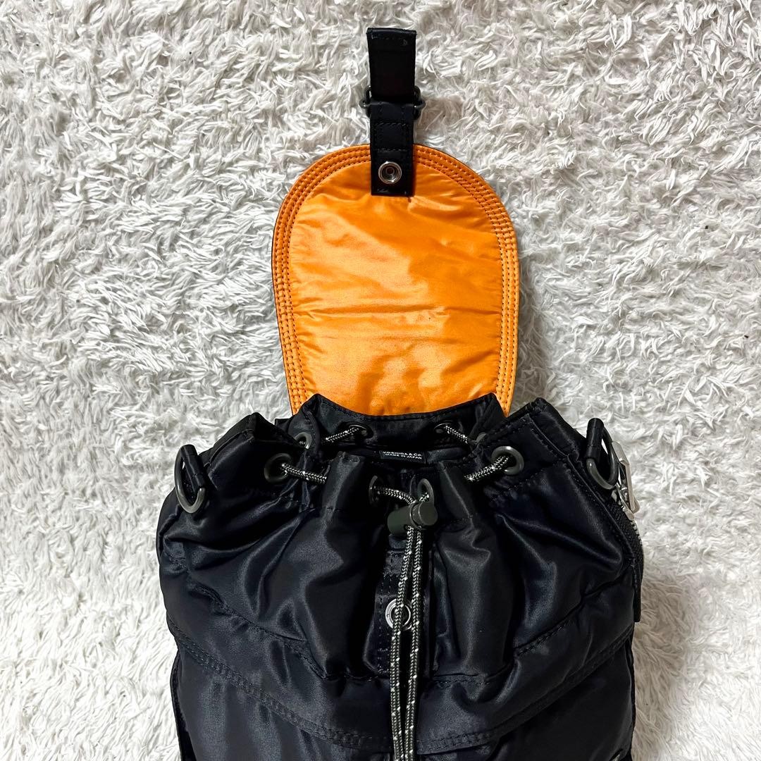 Authentic Yoshida Kaban PORTER 3-Way Backpack Nylon Black 22cm x 23cm x 13cm