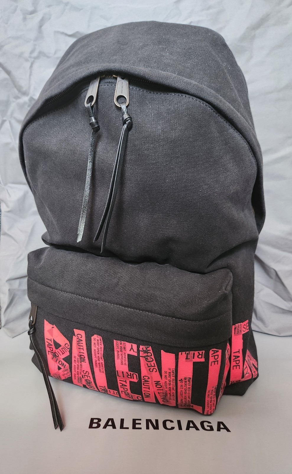 Balenciaga Security Tape Backpack ( Brand new, never used with original tag)