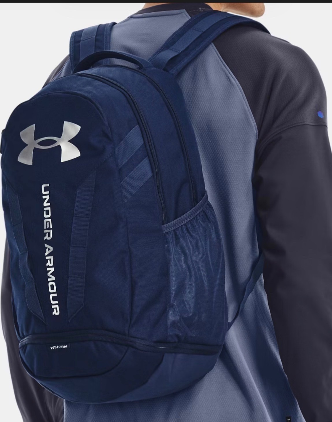 Under Armour UA Storm Hustle 5.0 Backpack Blue New