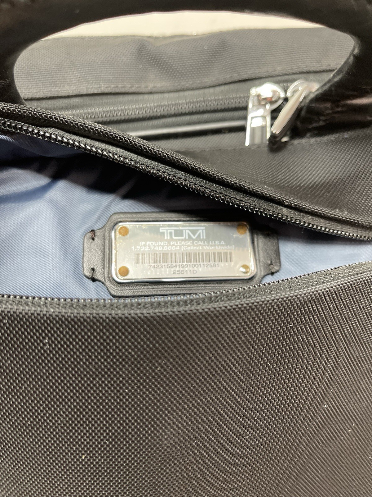 Tumi Arrive Narita Slim Briefcase Laptop Bag Micro Ballistic Nylon 25612D