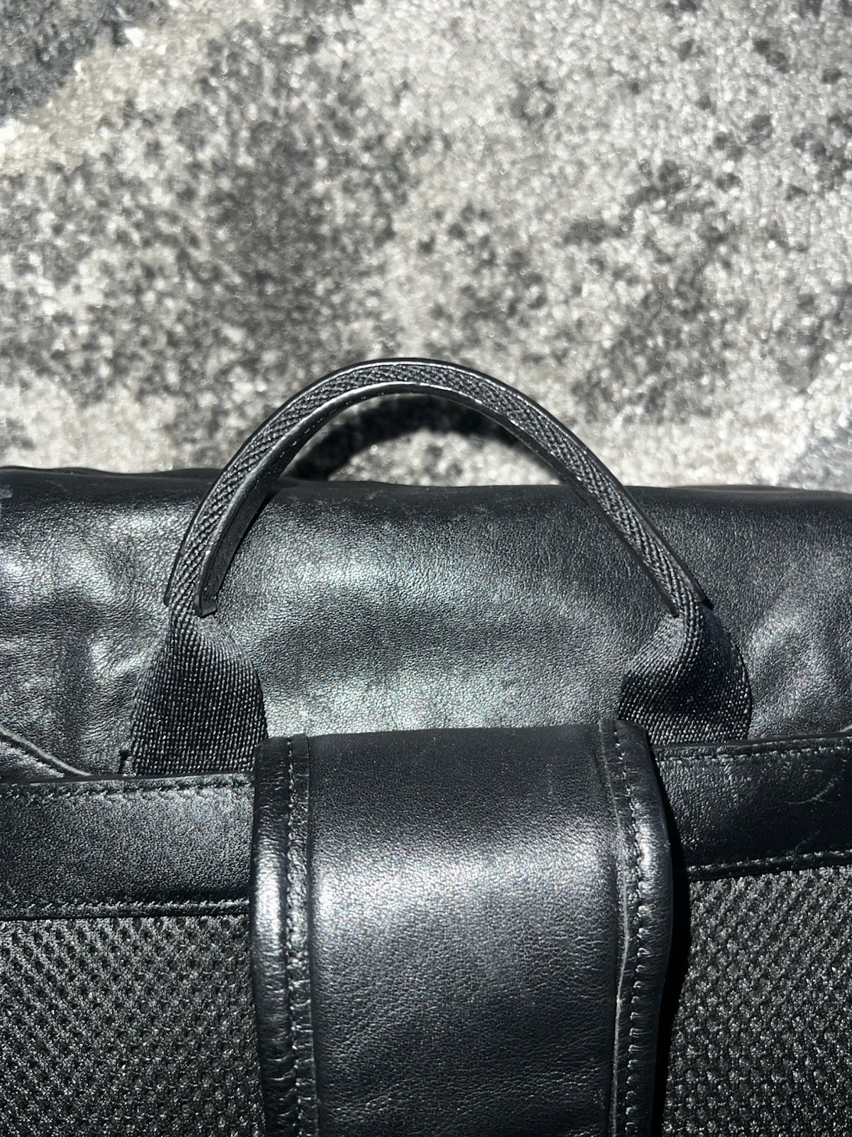 Coach Leather Sling Backpack well-organized, hands-free style, sleek design