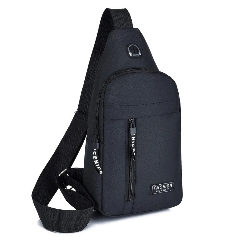 Men Women Sling Bag Chest Fanny Packs Cross Body Travel Sports Shoulder Backpack