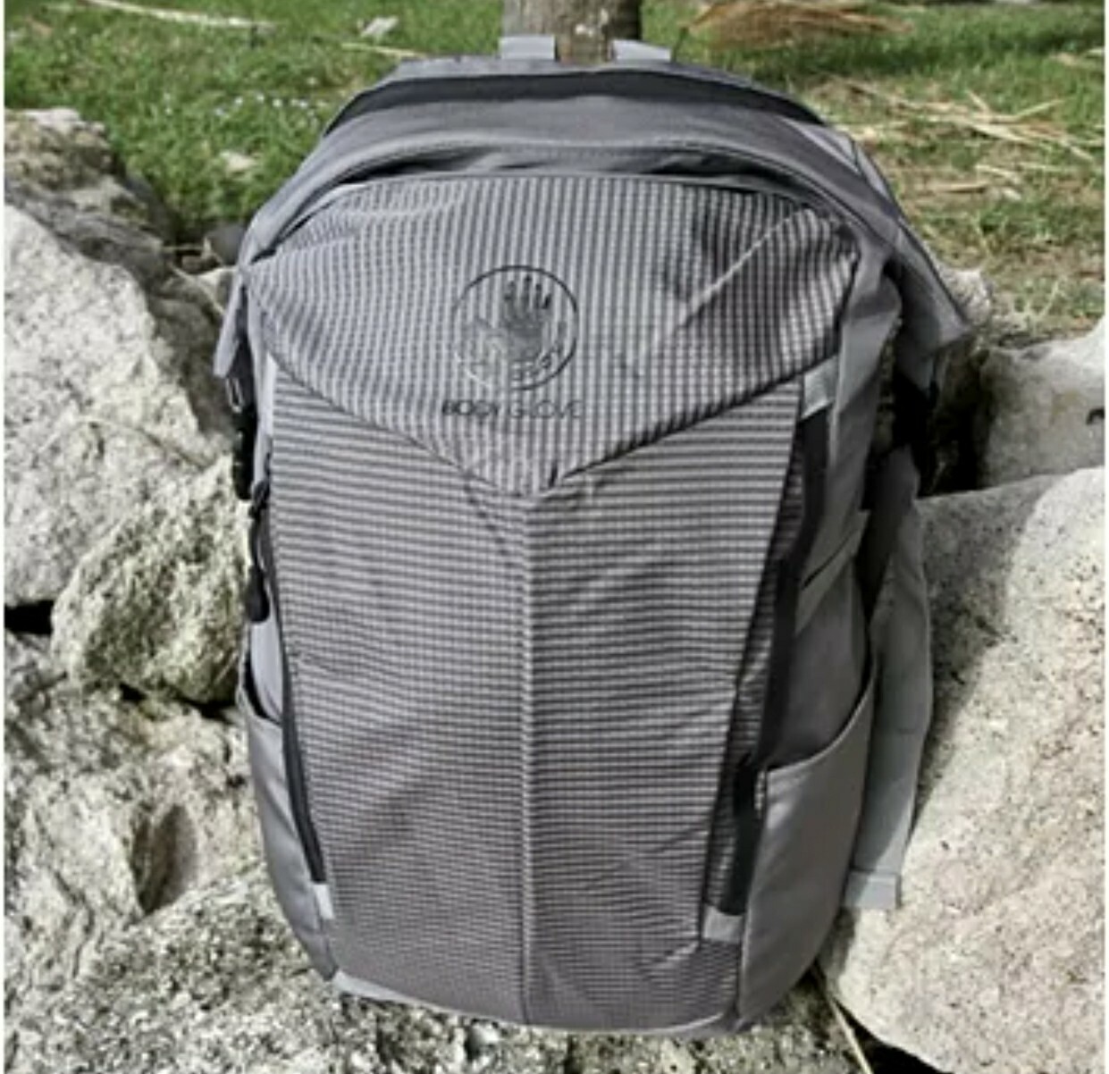 BODY GLOVE TOMLEE ROLL-TOP BACKPACK GRAY UNISEX ONE SIZE