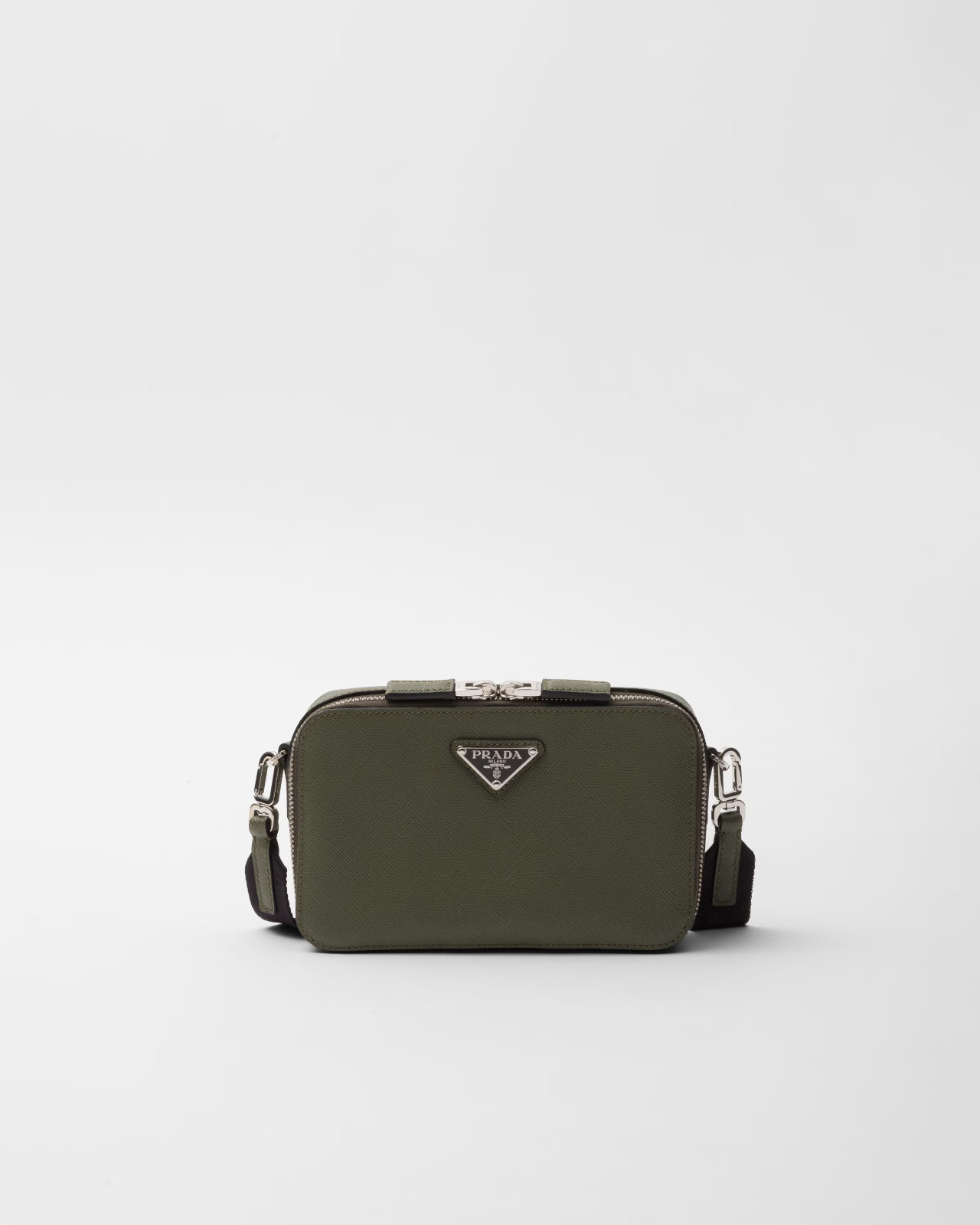 👜🟢 Prada Brique Saffiano Leather Bag – Loden Green – Like New Crossbody
