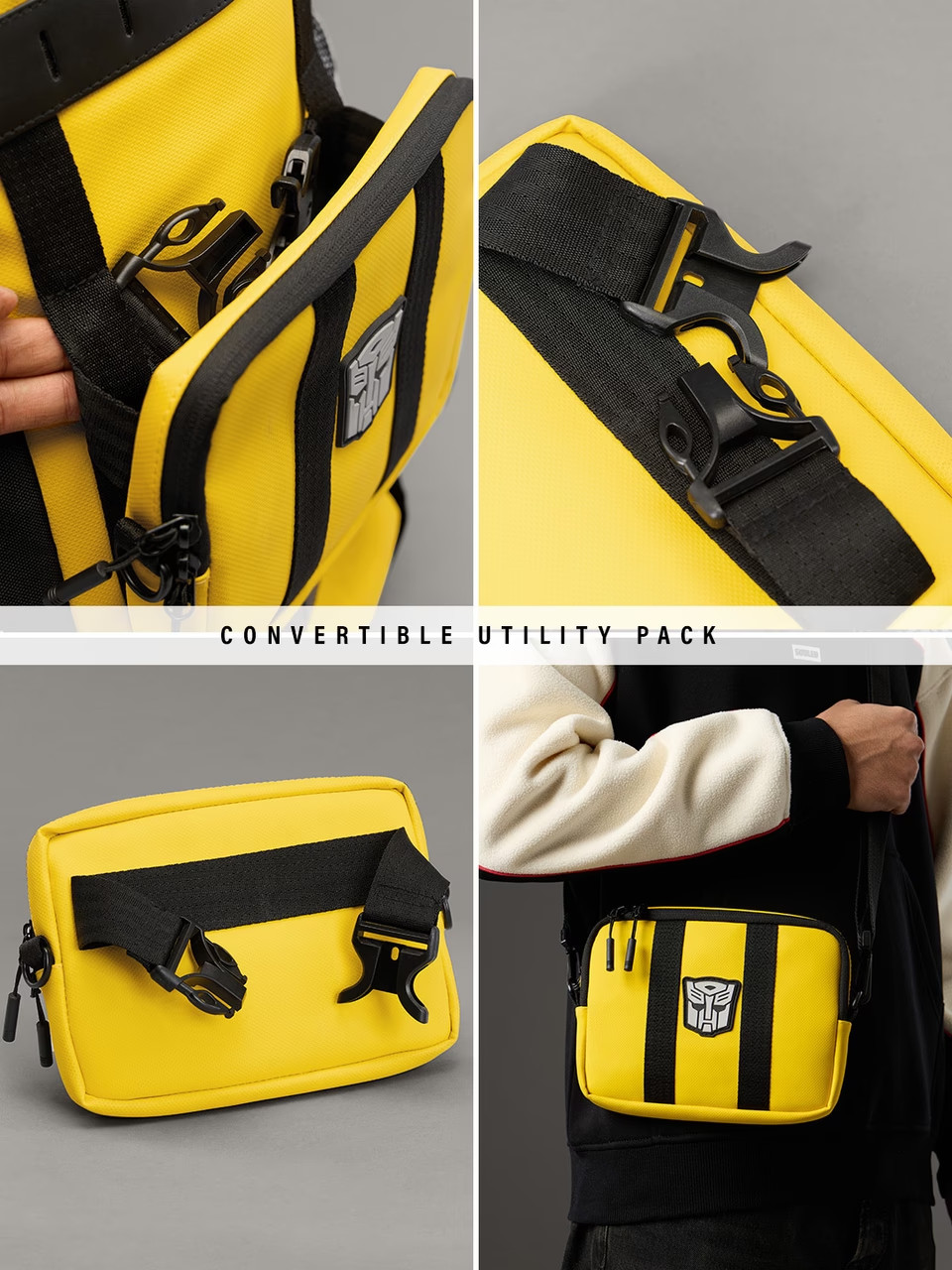 Transformer Bumblebee Tactical Utility Backpack – Premium Luggage Bag 2026