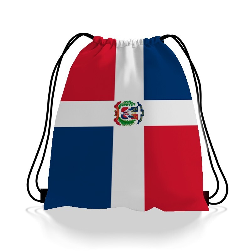 Dominican Republic Draw String Bag
