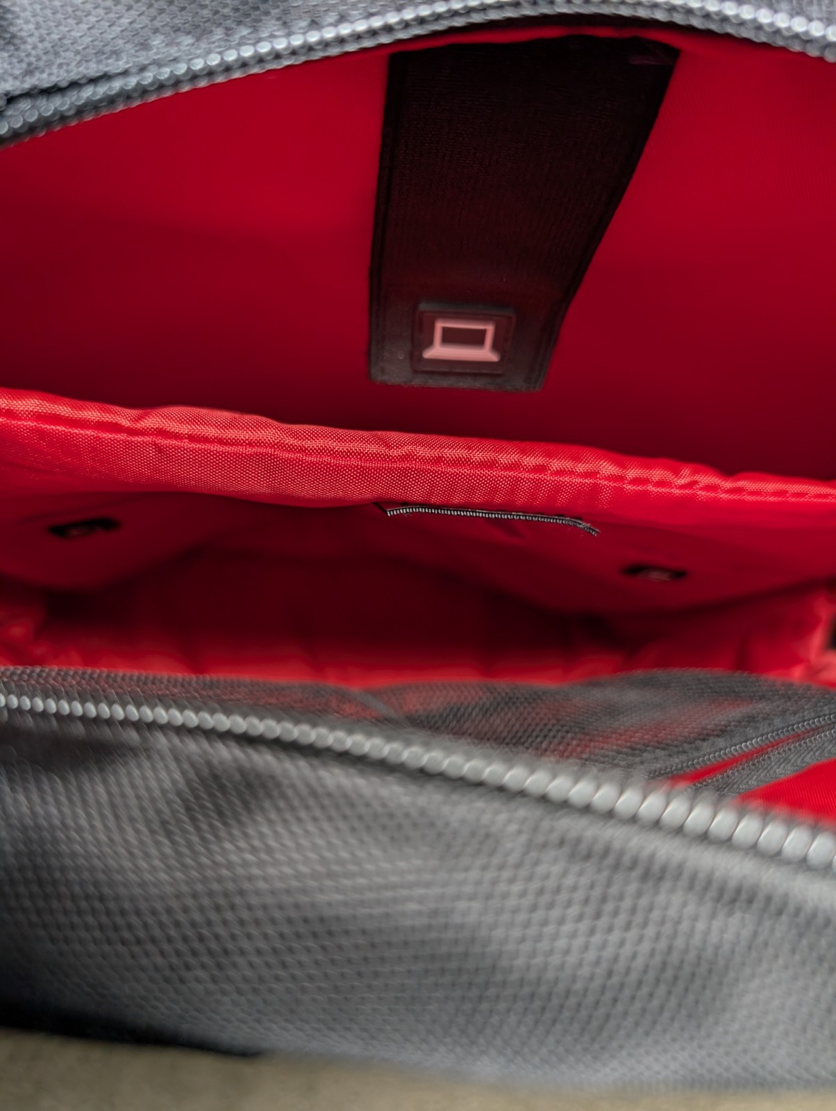 Ferrari Scuderia Backpack Black Red Laptop Travel School Bag Official Product