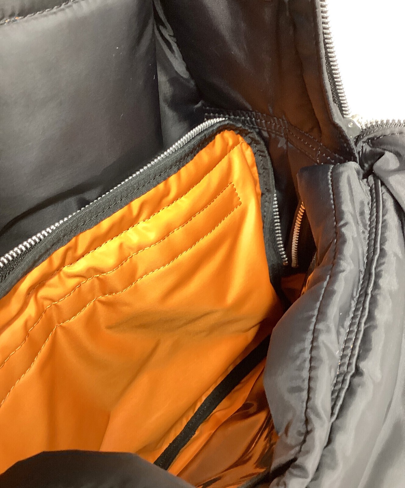 PORTER SSZ Tanker Day Pack Backpack Orange Nylon Japan Men Exterior Pocket 45cm