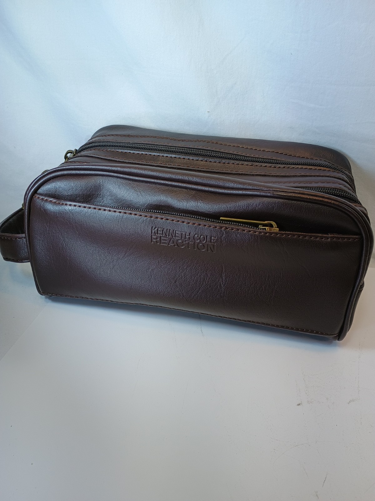Kenneth Cole Reaction Case Travel Bag Brown NEW 559781N