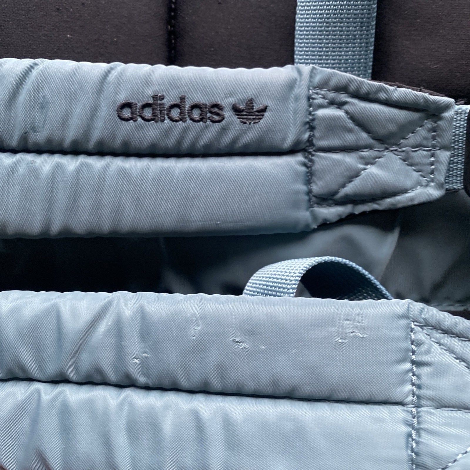 Adidas Load Spring Backpack Bookbag Black/Gold Multiple Pockets Laptop