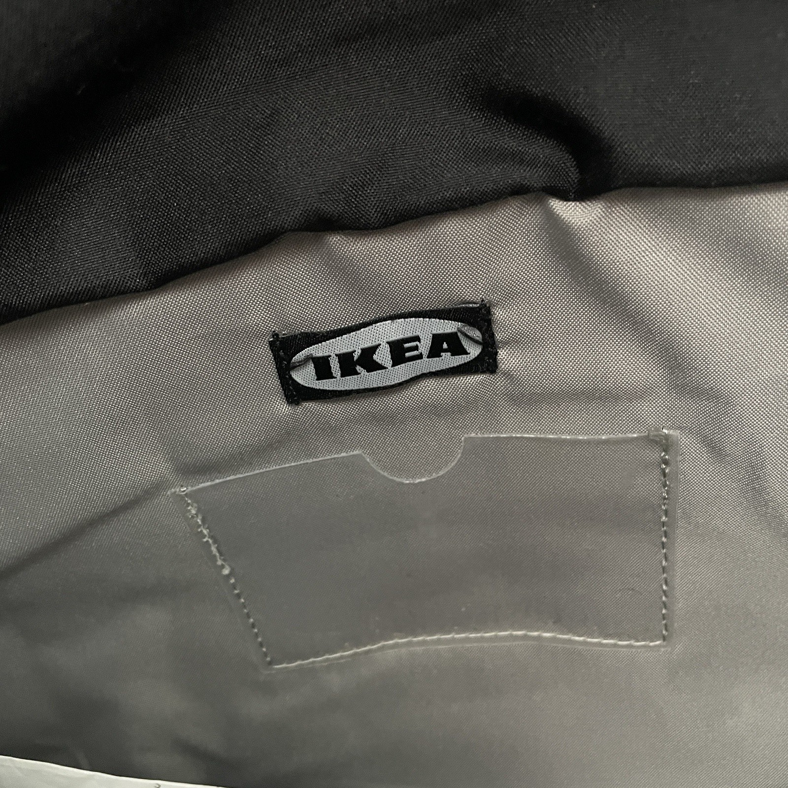 IKEA Forenkla Backpack In Black – Roll Top Style – Padded Laptop Sleeve