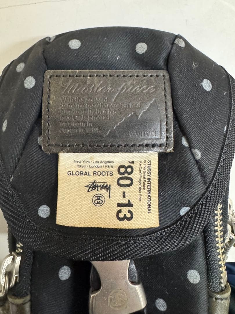 Stussy Collaboration Pouch Between And Masterpiece Limited Edition Men’s Bags:
