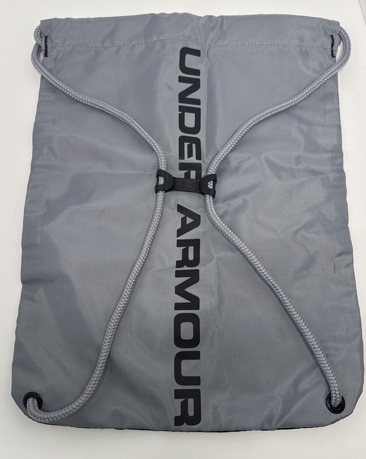 Under Armour Ozsee Sackpack UA Drawstring Backpack Black and Grey