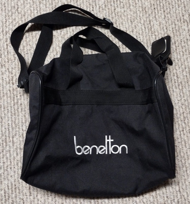 Vintage Benetton Sports Bag Sports Soccer Rare Retro