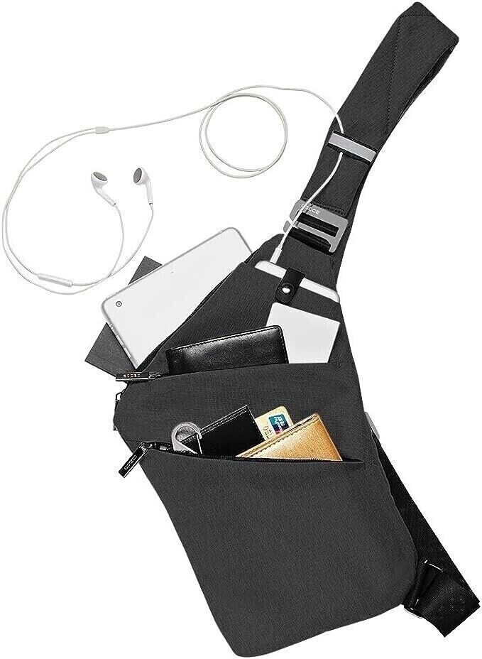 Sling Bag RFID Blocking Sling Backpack Crossbody ChestBag Daypack Waterproof NEW
