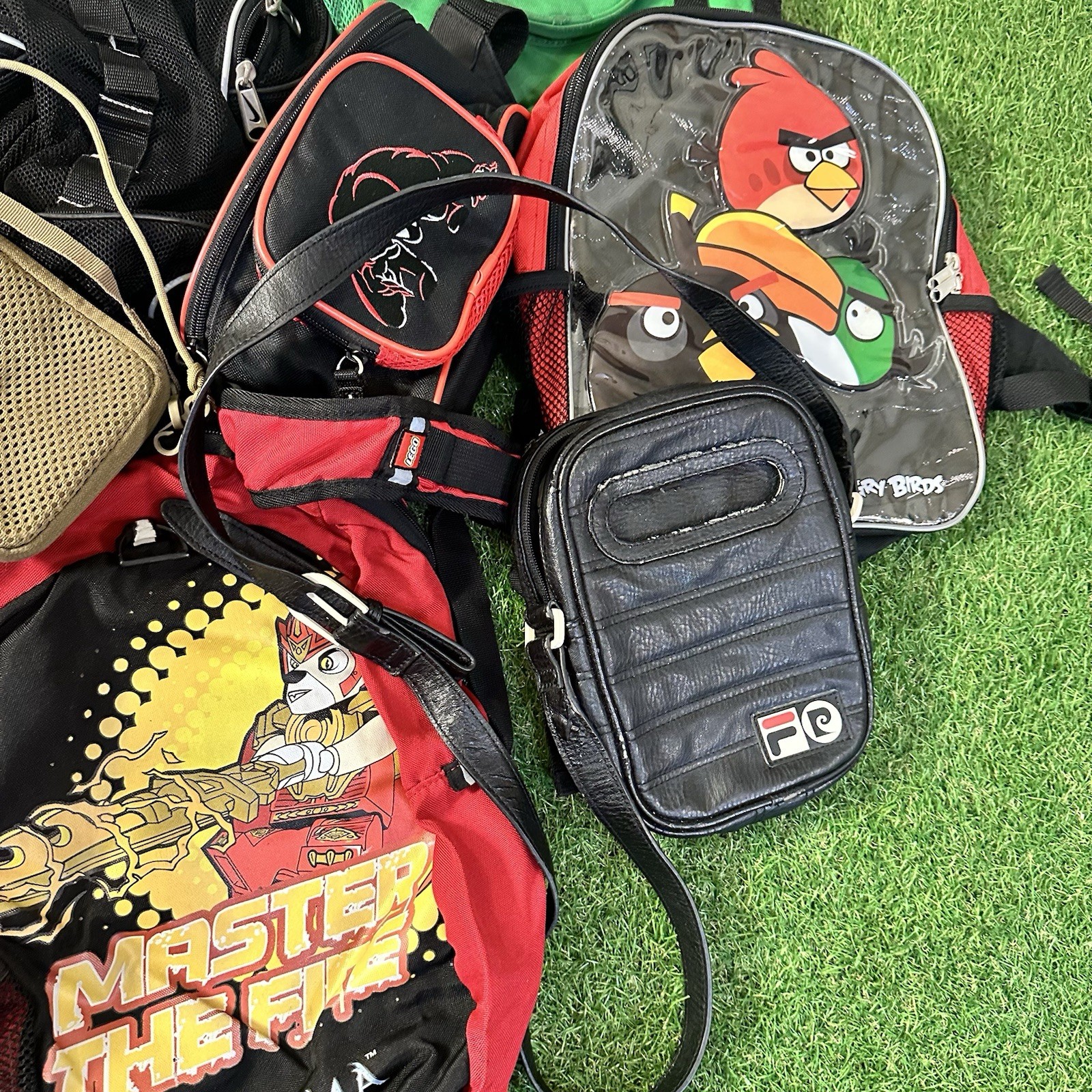 Y2K Reseller Bag 10x Lot 2000s Skater Gamer Backpack Bags Bundle Sonic Nintendo