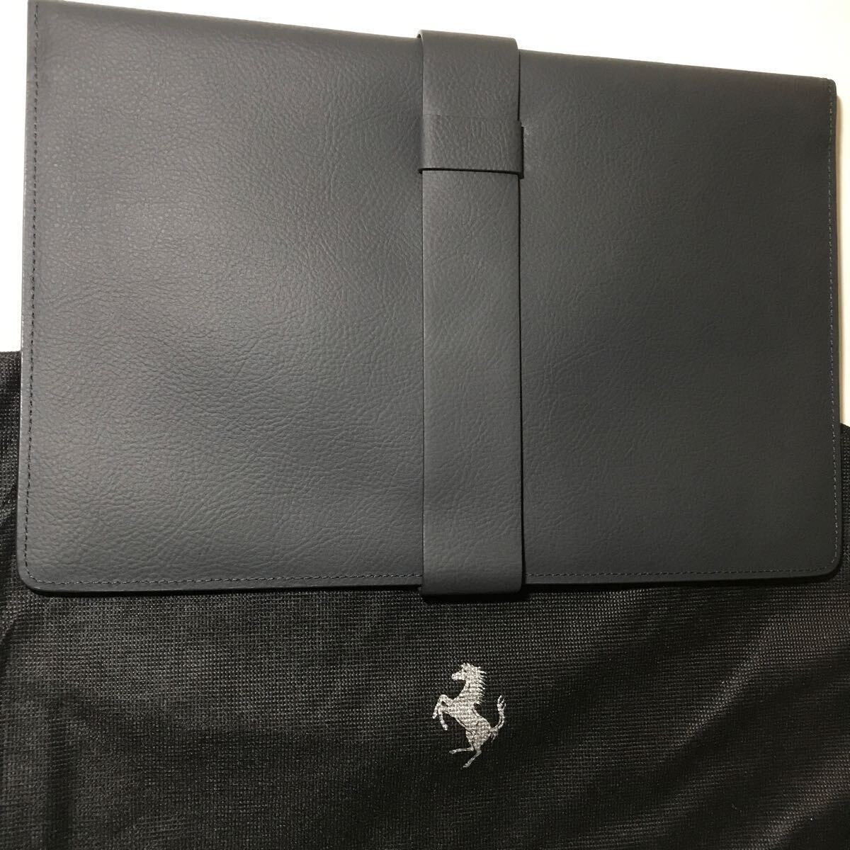 Ferrari Genuine Schedoni Leather Manual Case / Document Holder one item only
