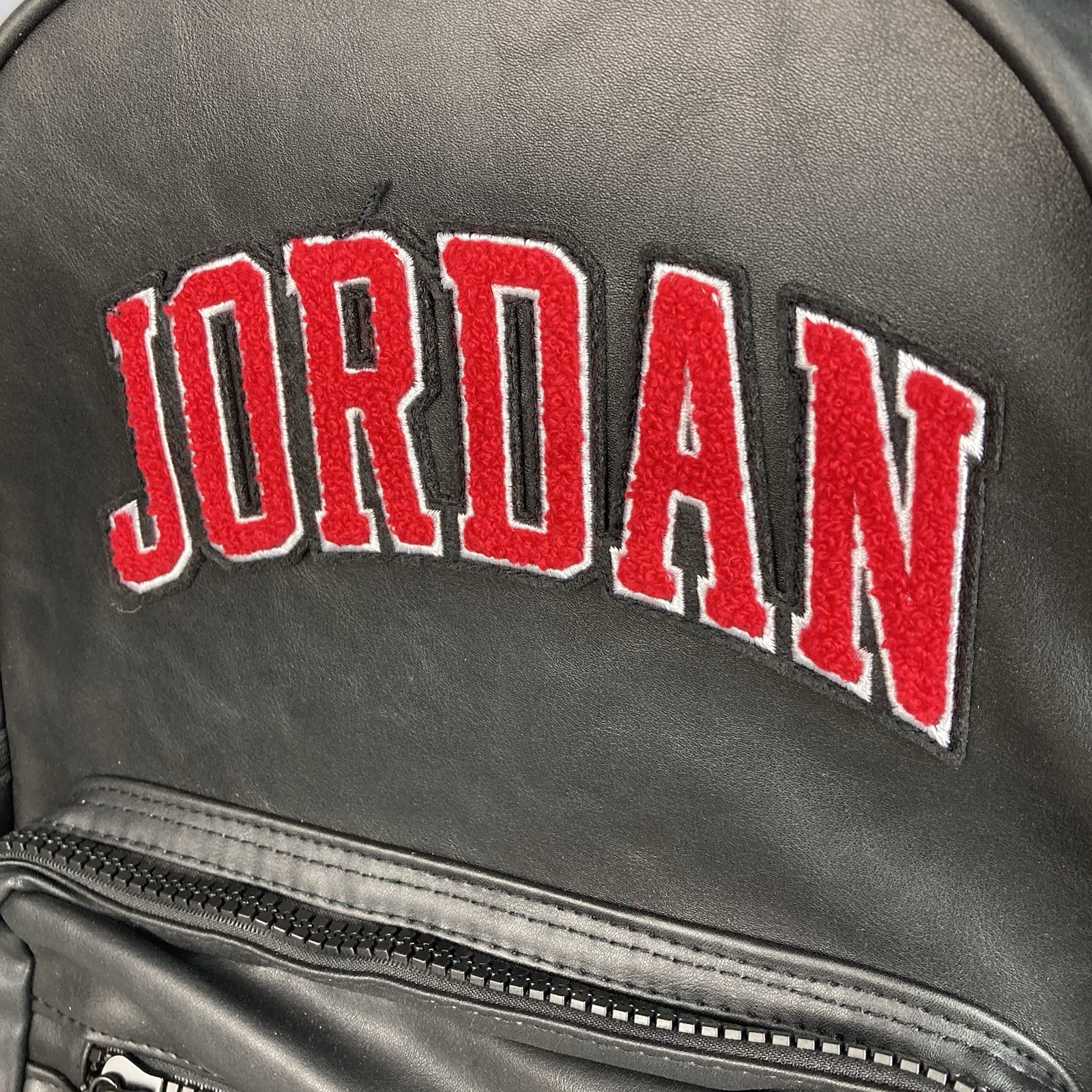 Jordan JAM Borough Varsity Backpack Black Red “13 Laptop Tablet Bottle Pocket