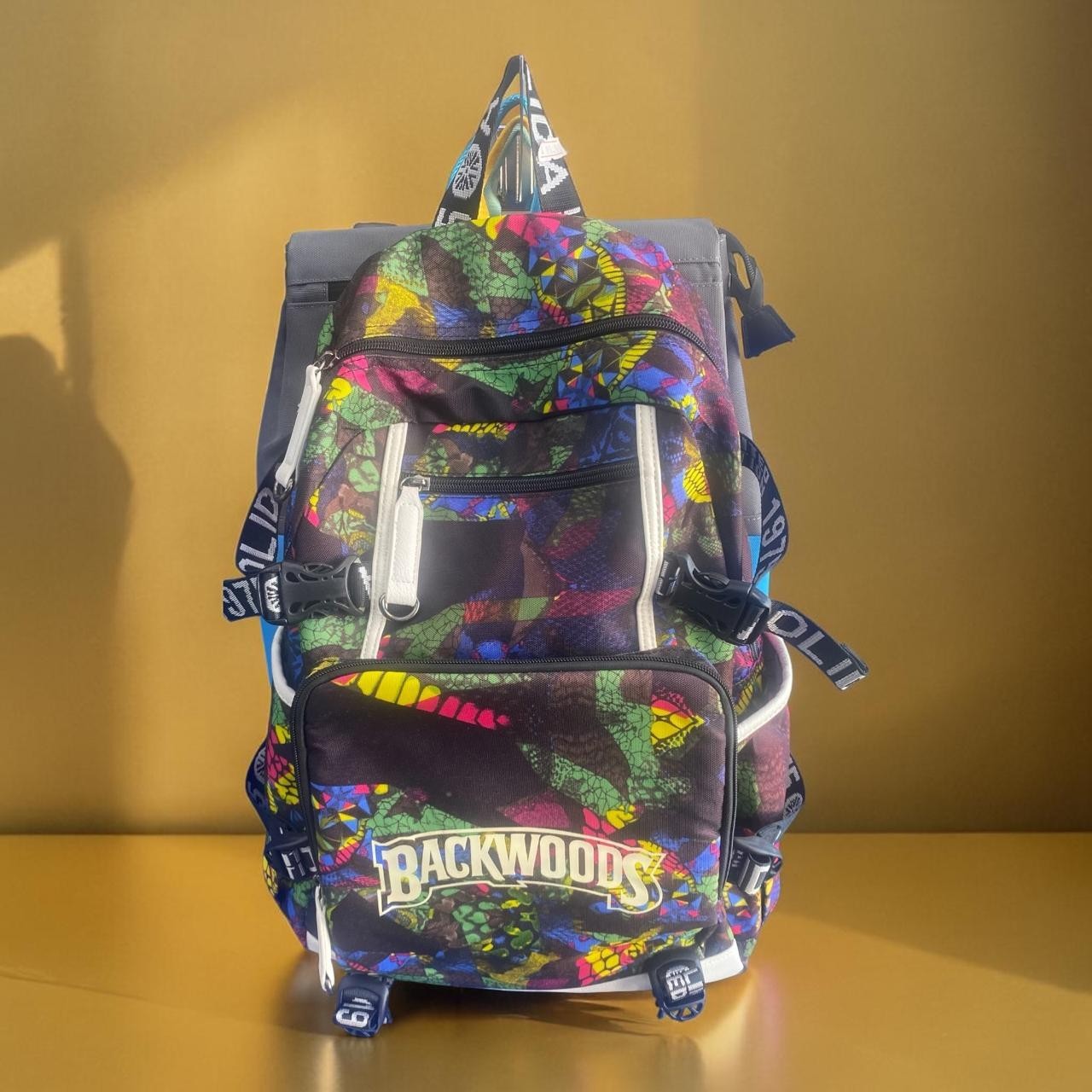 Backwoods Smell Proof Backpack – 15″ Laptop Compartment – Odor Shield Travel Bag