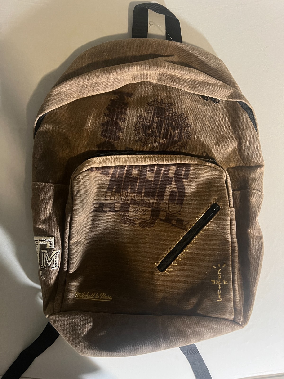 Travis Scott x Mitchell & Ness A&M Backpack