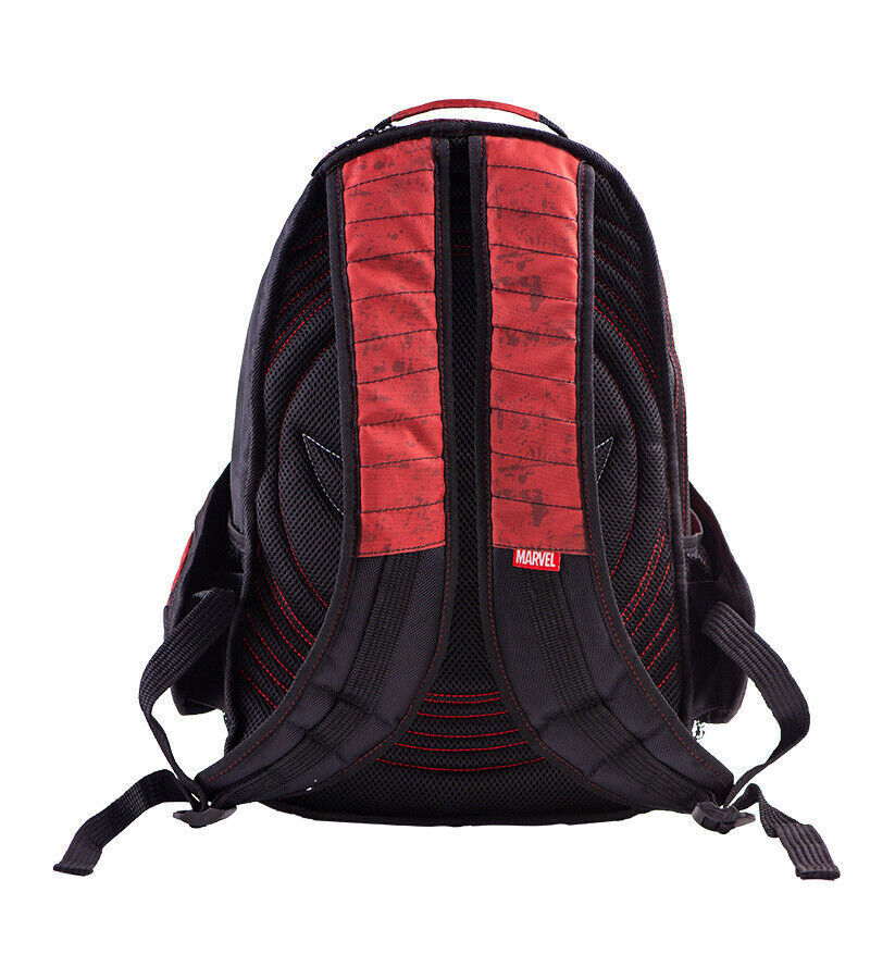 Marvel Comics Deadpool Cosplay Backpack Knapsack Traveling Bag Laptop Bag Men