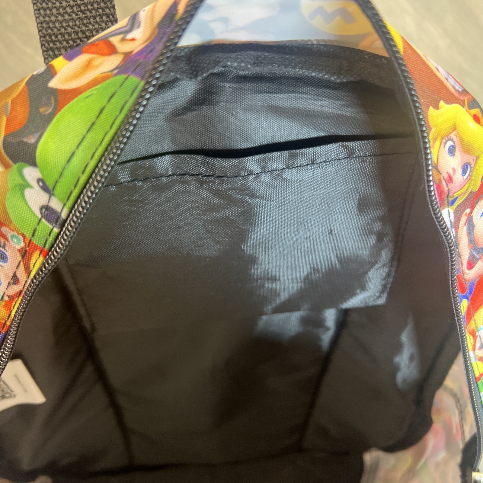 Super Mario Bros All Over Backpack Bag 16″ x 12″ Nintendo