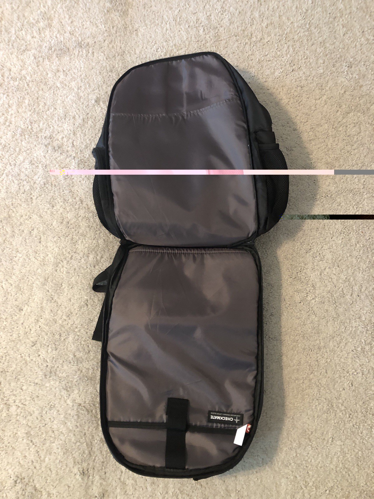 Leed’s Checkmate Union Pacific Railroad Embroidered Black Corporate Backpack