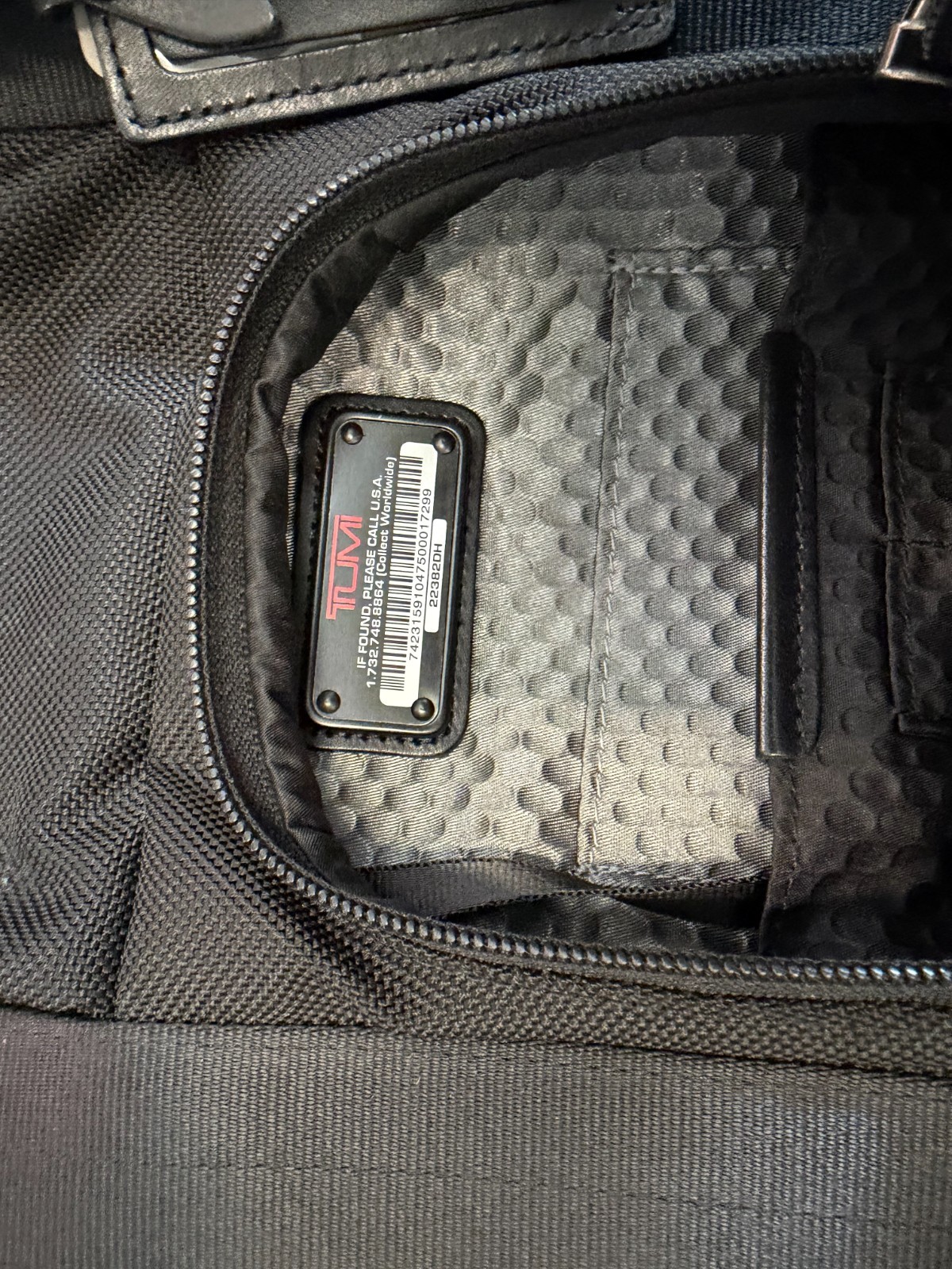TUMI Alpha Bravo Kingsville Backpack Black