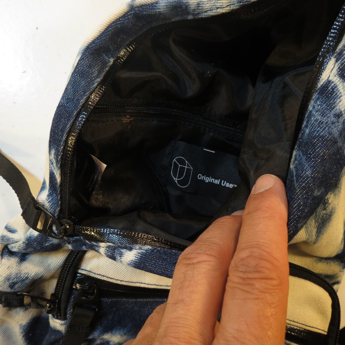 ORIGINAL USE SLING PACK BACKPACK BAG Tie Dye