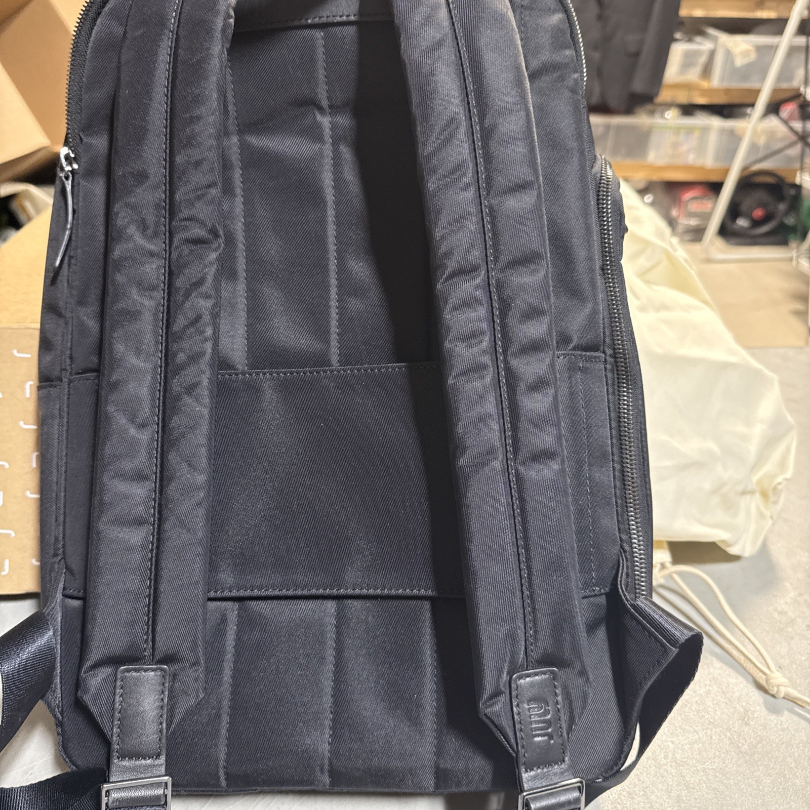 July Carry All Backpack Water-Resistant, Luggage Backpack, Midnight Black