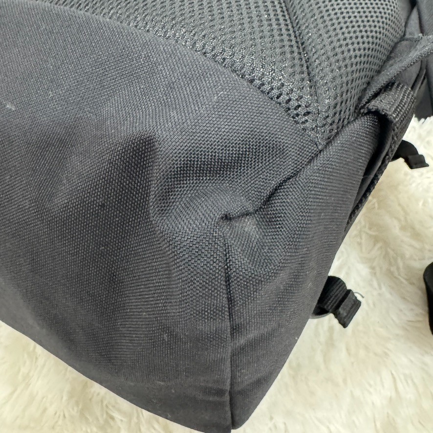 Manhattan Portage Black Roll Top Backpack Cordura Nylon Messenger Bag Rucksack