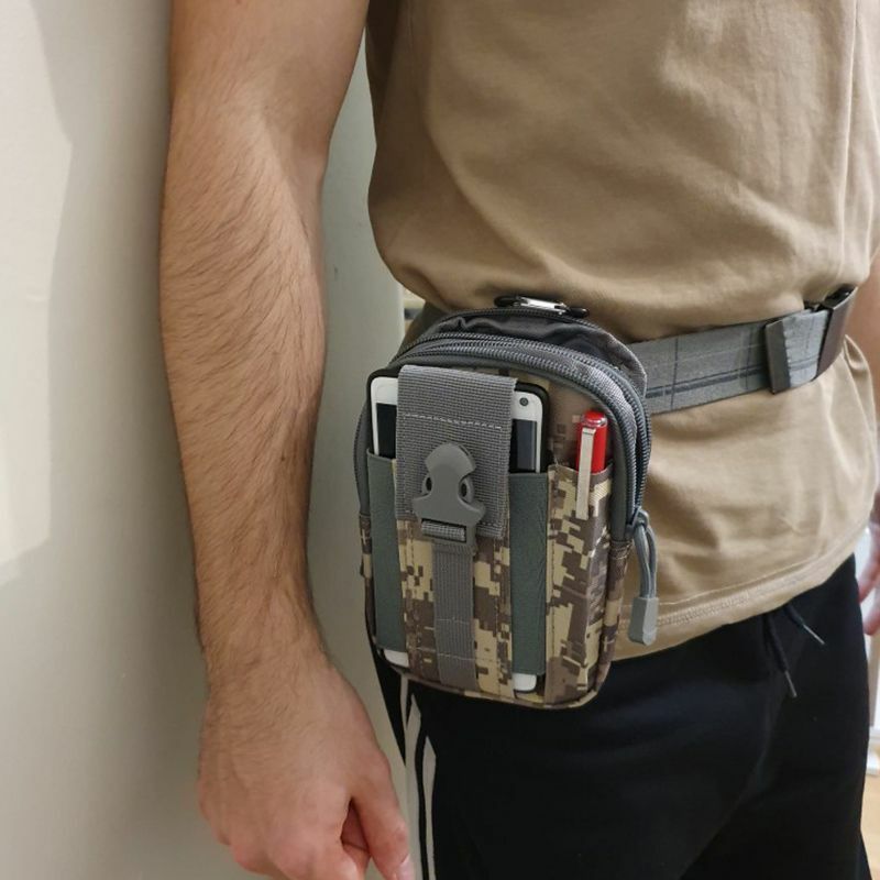 Men Tactical Military Bag 600D For Belt Backpack Shoulder Waterproof Nylon Army