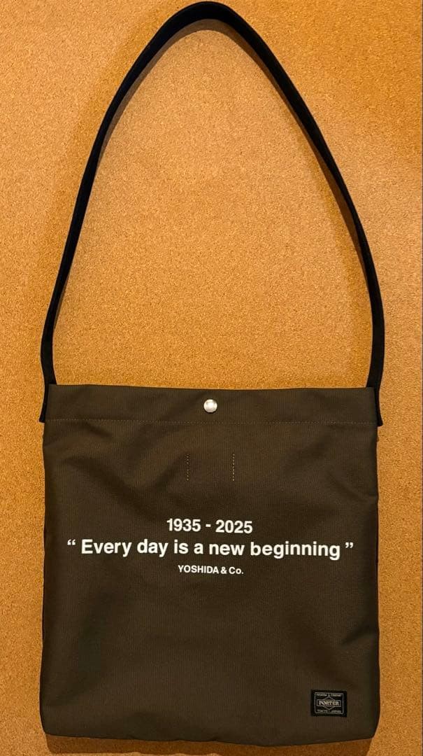 Porter Yoshida Bag 90Th Anniversary Vinyl Shoulder Men Rare yoshida kaban Model