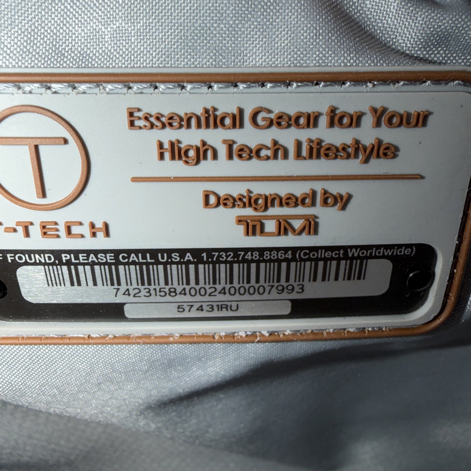 TUMI T-Tech Small Zip Pouch NWT