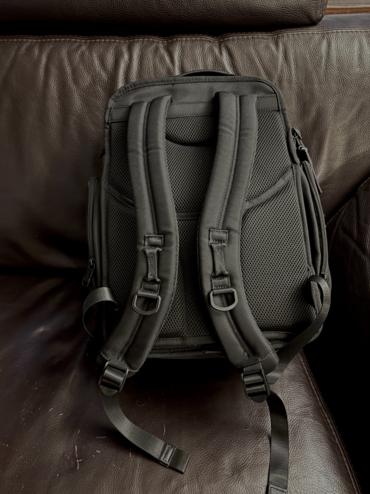 Tumi Alpha 3 Packing Backpack Black Nylon Used Only Once, Excellent Condition