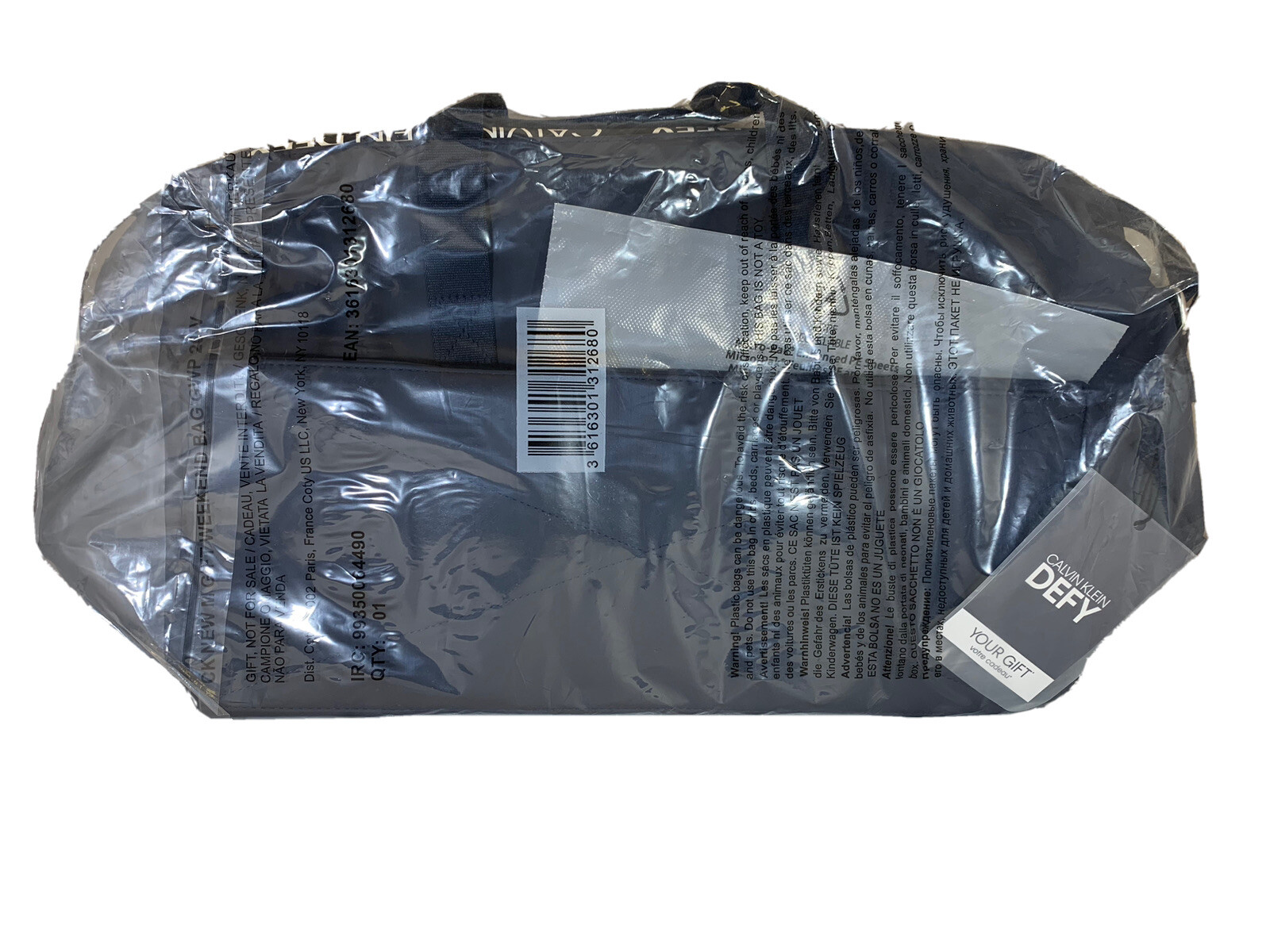 Calvin Klein Defy Men’s Weekend Travel Duffle Bag