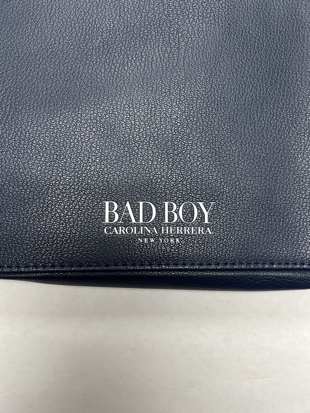 Pouch Bag, Carolina Herrera Bad Boy, Navy Blue, Brand New